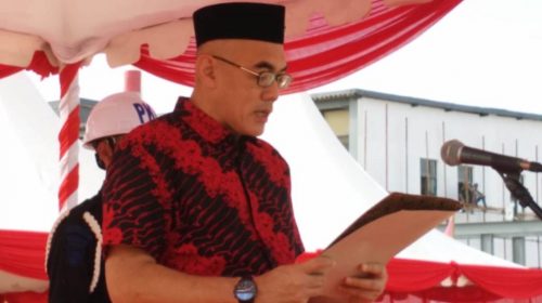 Sambut HUT RI ke 73, PT VDNI Gelar Upacara Libatkan Pekerja