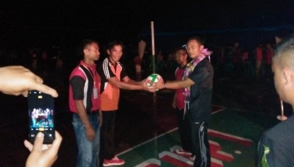 Meriahkan HUT Butur ke 12 Gempur Gelar Turnamen Bola Voly