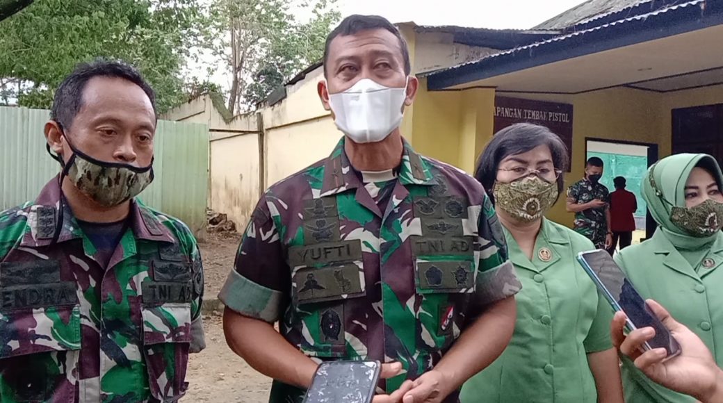 Komandan Korem 143/HO, Brigjen TNI Yufti Sanjaya