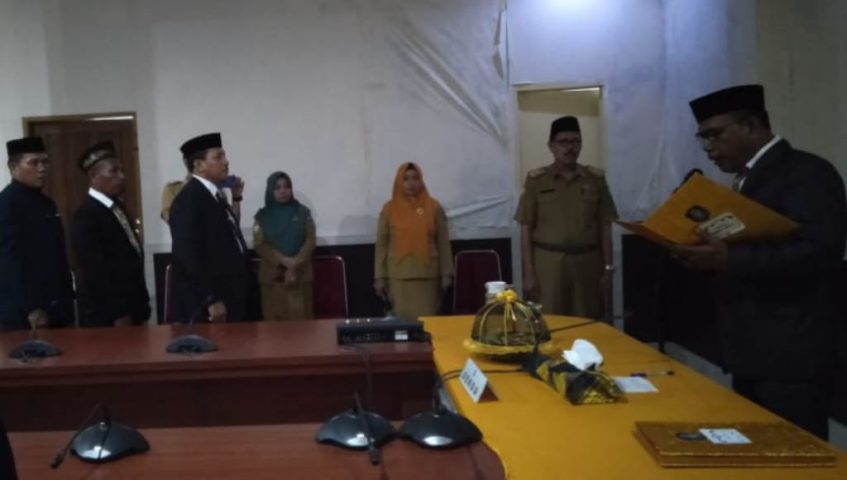 Pejabat Esalon III dan IV Wakatobi Dirotasi