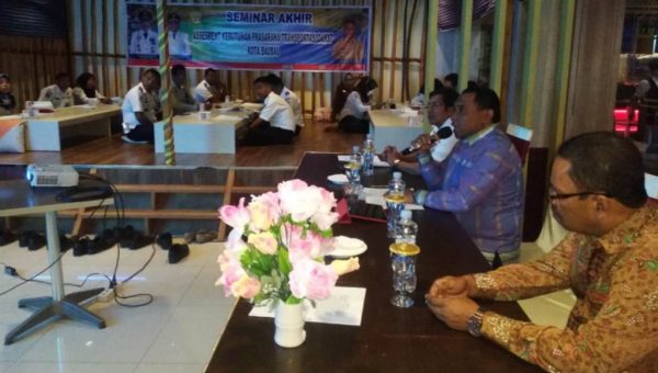 Pemkot Baubau Gelar Seminar Asesmen Transportasi Darat