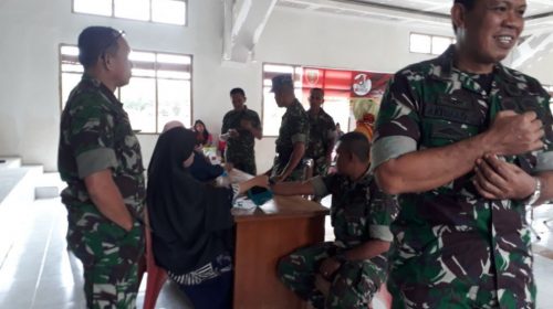 Pengobatan Massal Kodim 1416 Muna Disambut Antusias Oleh Masyarakat