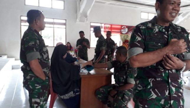 Pengobatan Massal Kodim 1416 Muna Disambut Antusias Oleh Masyarakat