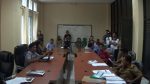 Warga Desa Anawua Kecamatan Toari saat mengadukan hasil Pilkades Anawua agar dibatalkan. FOTO : ASDAR LANTORO