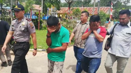 Dua Wartawan Gadungan Peras Oknum Kepala Desa Ditangkap Polisi