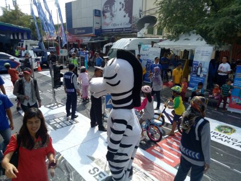 Pemerintah Daerah, Daerah Istimewa Yogyakarta DIY mendorong masyarakat dan satuan pendidikan untuk menerapkan pola rayonisasi sekolah sebagai cara dan alternatif untuk menekan angka kecelakaan. FOTO : NADHIR ATTAMIMI