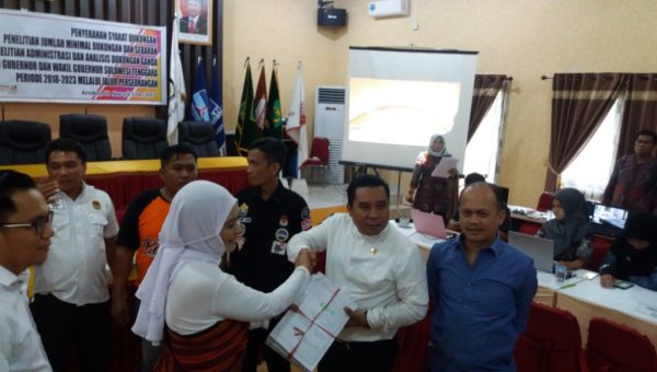 Tak Penuhi Syarat Dukungan, WON-ANDRE Gagal Maju Pilgub Sultra