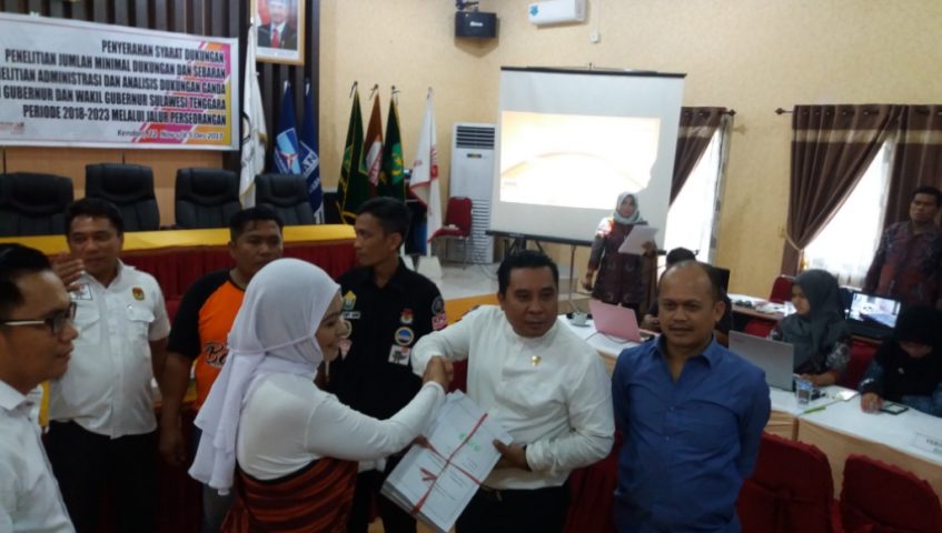 Tak Penuhi Syarat Dukungan, WON-ANDRE Gagal Maju Pilgub Sultra