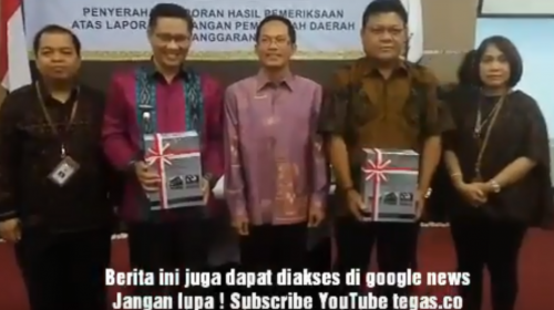 Lagi, Pemkot Kendari Raih Opini WTP