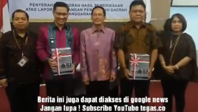Lagi, Pemkot Kendari Raih Opini WTP