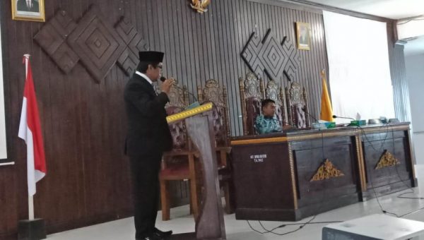 ﻿Paripurna LKPJ Bupati Buton Utara 2018