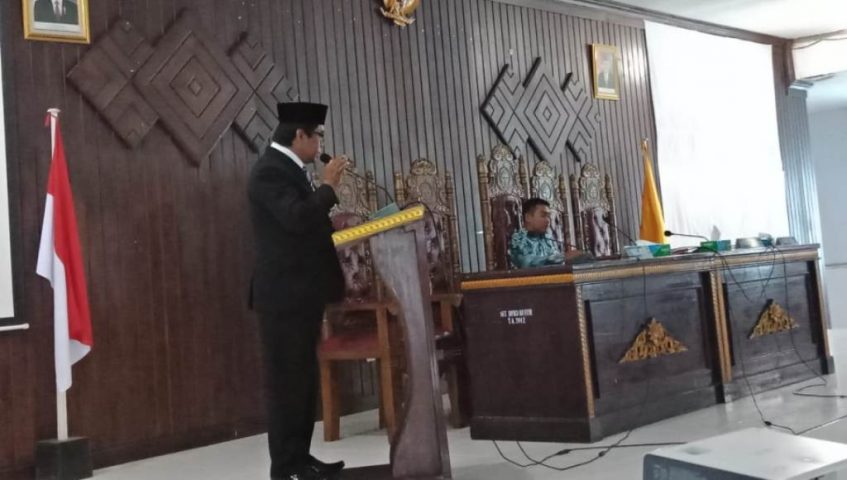 Paripurna LKPJ Bupati Buton Utara 2018