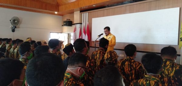 Putra Ketua DPRD Wakatobi Pimpin AMPG, Arhawi: Belajar lah!
