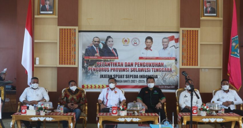 Pasca Pelantikan Ketua ISSI Sultra, Sulkarnain: Kita Akan Adakan Tour de Anoa