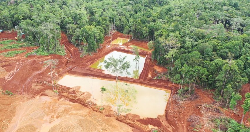 Mitigasi Banjir, PT PP dan WIKA Bangun Settling Pond di Area Smelter CNI
