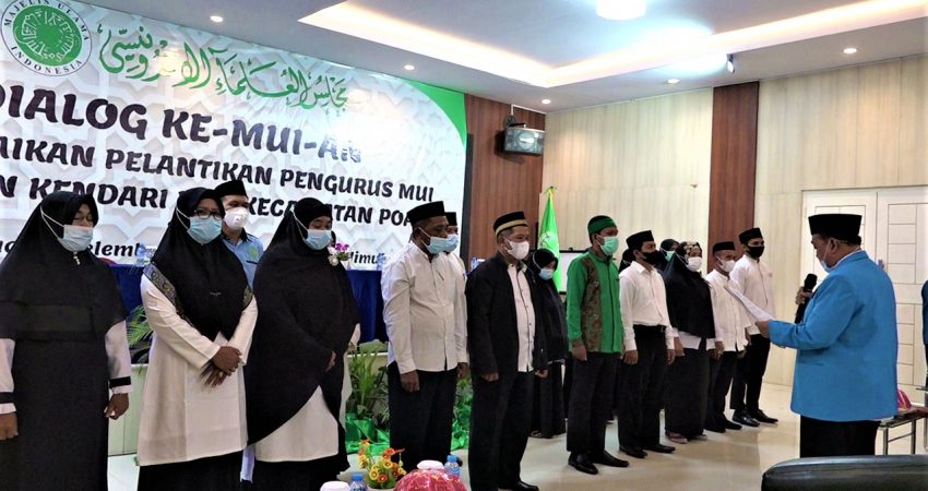 Hadiri Dialog dan Pelantikan MUI kecamatan, Pemkot Kendari Harap Tercipta Kebersamaan Umat Islam