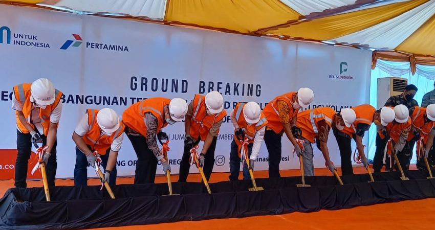 Dukung Peningkatan LPG di Sultra, PT EPN Laksanakan Groundbreaking TLPG di Kolaka