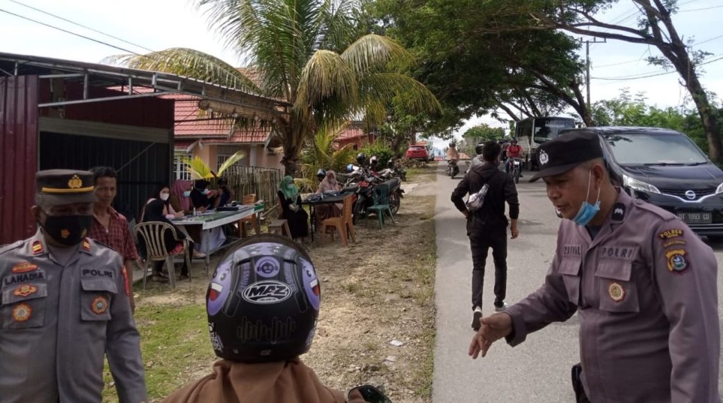 Bentuk Herd Immunity, Polres Muna Gencar Laksanakan Giat Penyekatan
