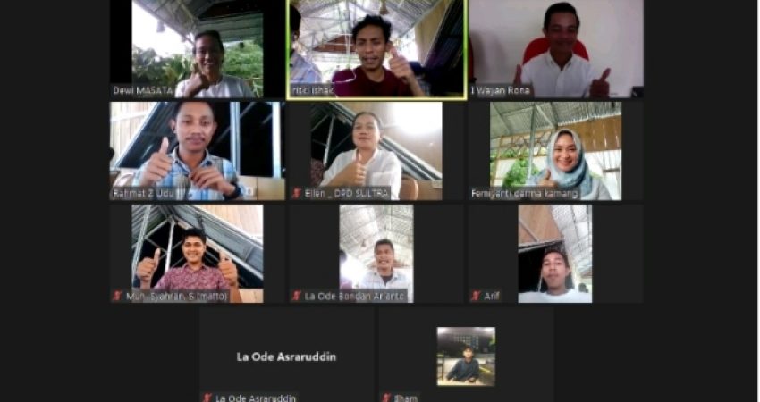 Dukung Ekraf, DPC Masata Baubau Gelar Webinar Bersama Kemenperin