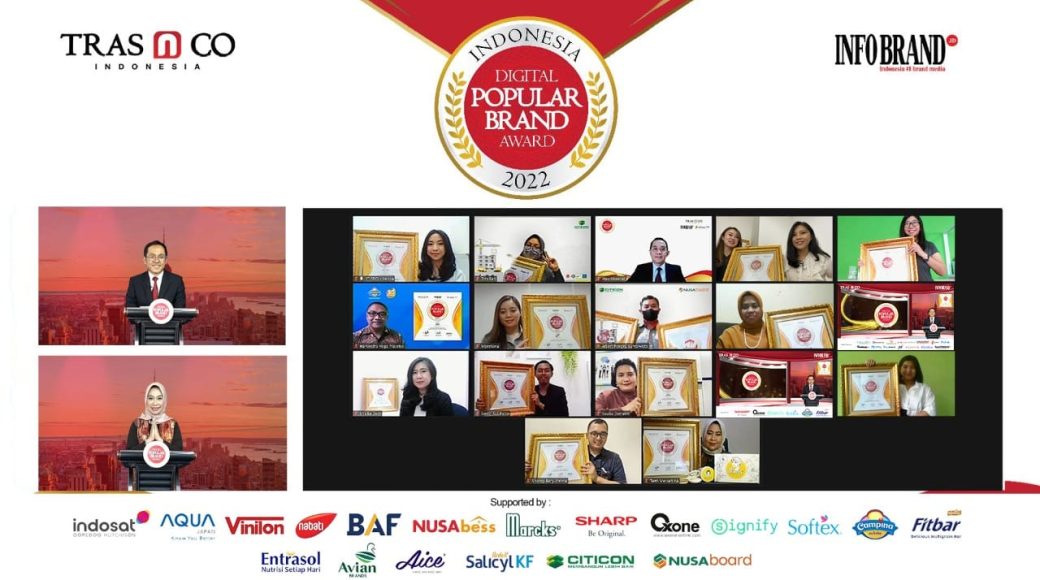 Peraih Indonesia Digital Popular Brand Award 2022