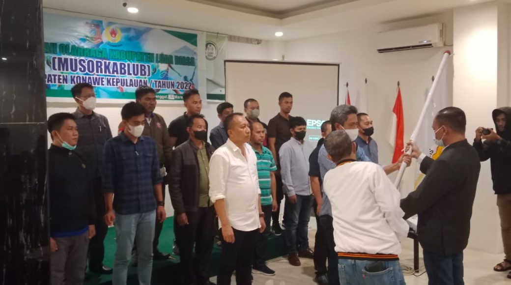 Terpilih Sebagai Ketua Koni konkep, Amrullah Komitmen Majukan Olahraga di Wilayah Otoritasnya