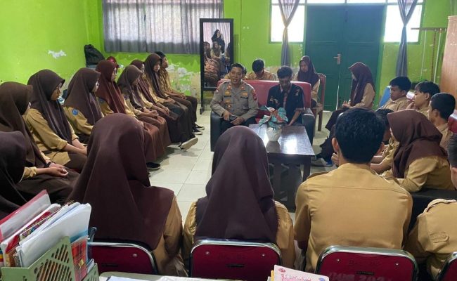 Ciptakan Generasi Muda yang Baik, Sat Binmas Polres Konawe Laksanakan Penyuluhan