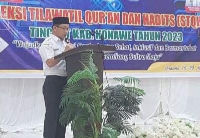 STQH III Tingkat Kabupaten di Konawe Resmi Dibuka