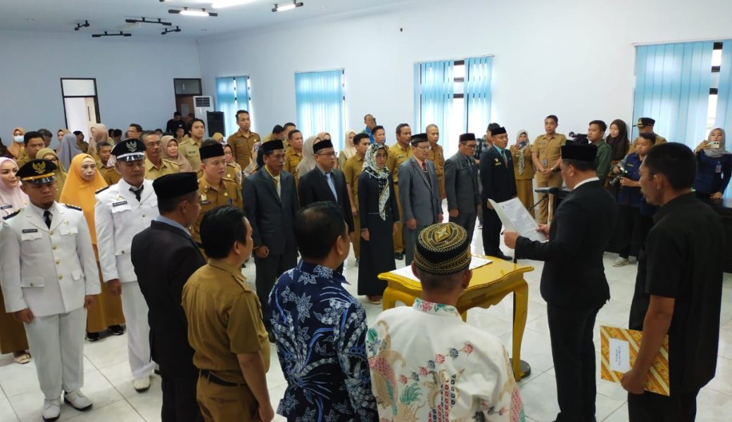 Berikut Daftar Pejabat Eselon I hingga IV Lingkup Pemda Konawe yang Dilantik