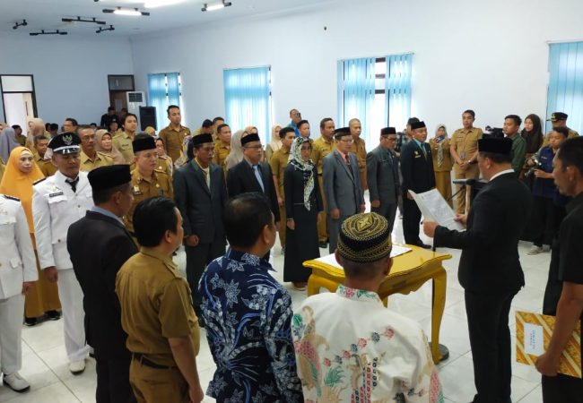 Berikut Daftar Pejabat Eselon I hingga IV Lingkup Pemda Konawe yang Dilantik