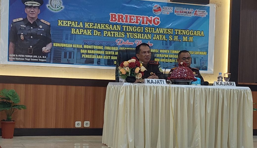 Kunker ke Kejari Muna, Kajati Sultra Tekankan Penegakan Hukum yang Profesional dan Beradab
