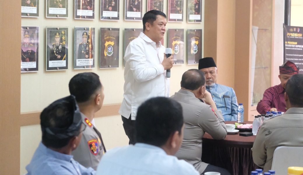 Dihadapan Tokoh Masyarakat Muna, Kapolda Sultra Sampaikan Perkembangan Kasus Penghinaan Suku