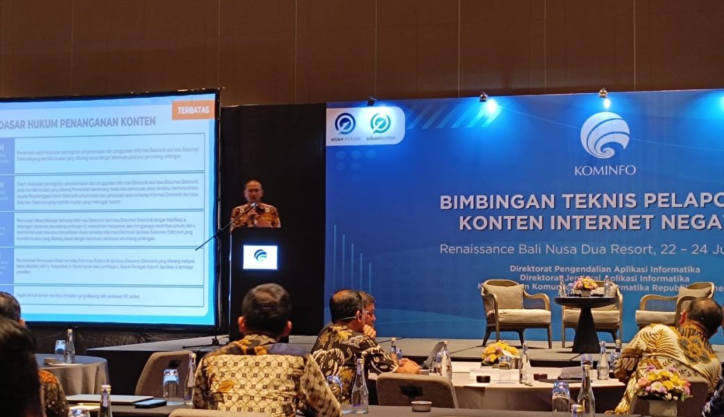 Subdit V Tipidsiber Ditreskrimsus Polda Sultra Ikuti Bimtek Pelaporan Aduan Konten Internet Negatif