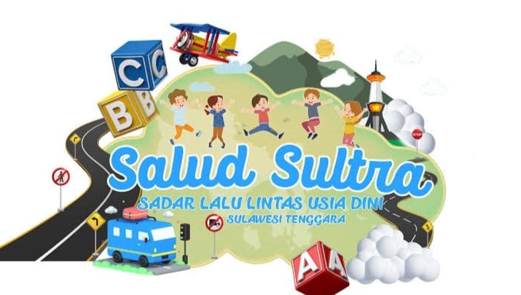 Melalui Komunitas SALUD, Dishub Sultra Edukasikan Bahaya Kecalakaan Sejak Dini
