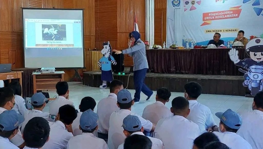 Dishub Sultra Terus Edukasikan Keselamatan Berlalu Lintas