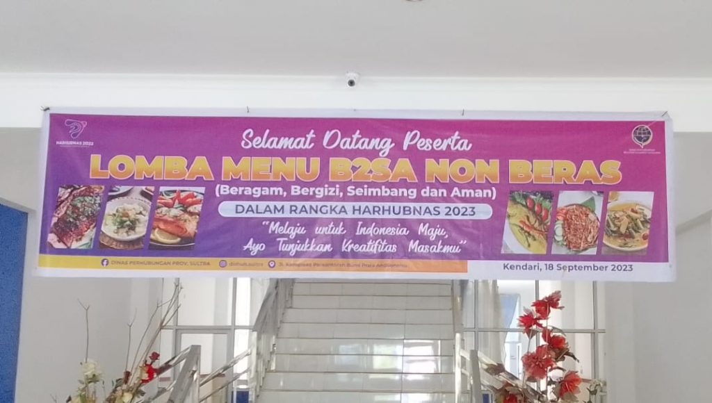 Jelang Harhubnas 2023, DWP Dishub Sultra Gelar Lomba Menu B2SA Non Beras