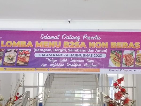 Jelang Harhubnas 2023, DWP Dishub Sultra Gelar Lomba Menu B2SA Non Beras