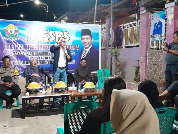 Gelar Reses di Kelurahan Lalodati, ARS Harap Bantuan yang Telah Terealisasi Dijaga dengan Baik