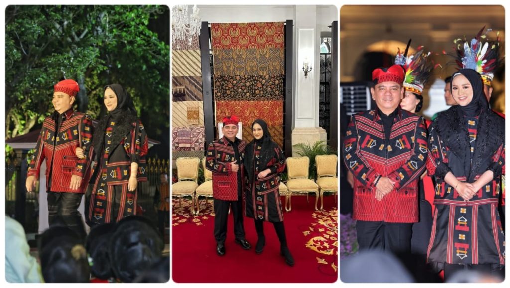 Hadiri Perayaan Istana Batik di Jakarta, Pj Gubernur Andap Budhi Revianto Promosikan Tenun Khas Sultra