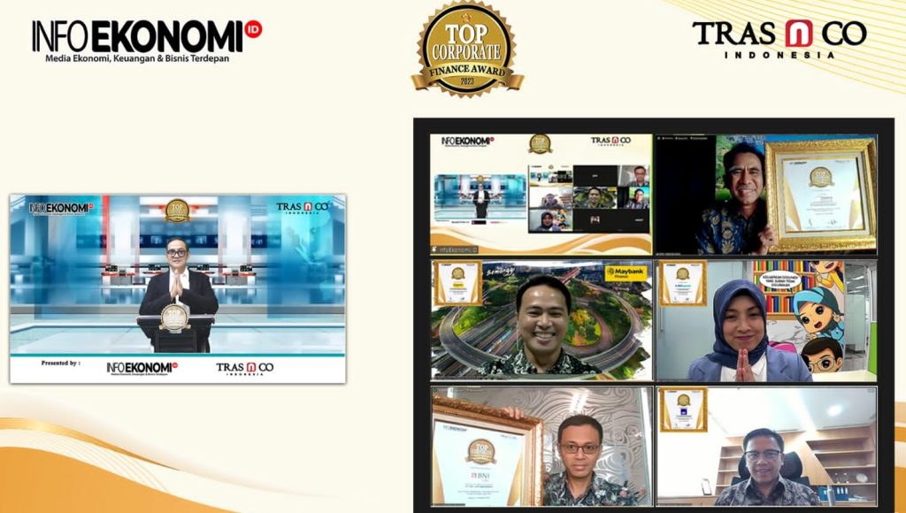 InfoEkonomi.ID Sukses Gelar 4th Top Corporte Finance Award 2023