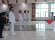 Lantik 4 Kades PAW, Bupati Konsel Tekankan Netralitas Jelang Pemilu 2024