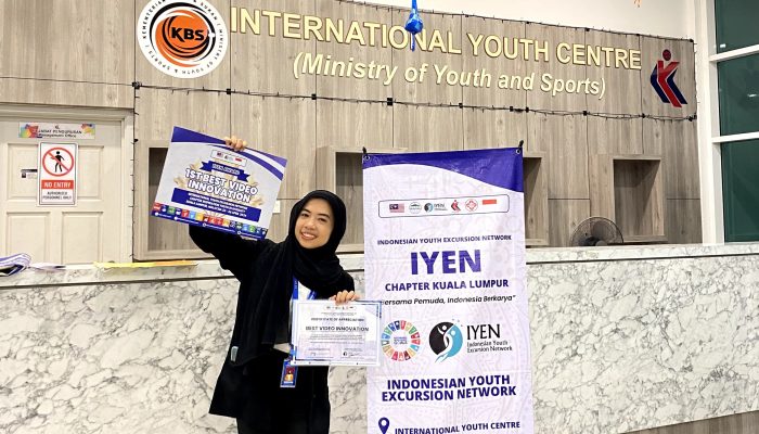 Nurul &lsquo;Ariyfatun &lsquo;Aziyzah Raih Juara 1 pada Lomba Inovation Digital Tingkat Internasional di Malaysia