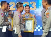 Dirlantas Polda Sultra Raih Penghargaan Kakorlantas Polri atas Upaya dan Pencapaian Realisasi PNBP 2023