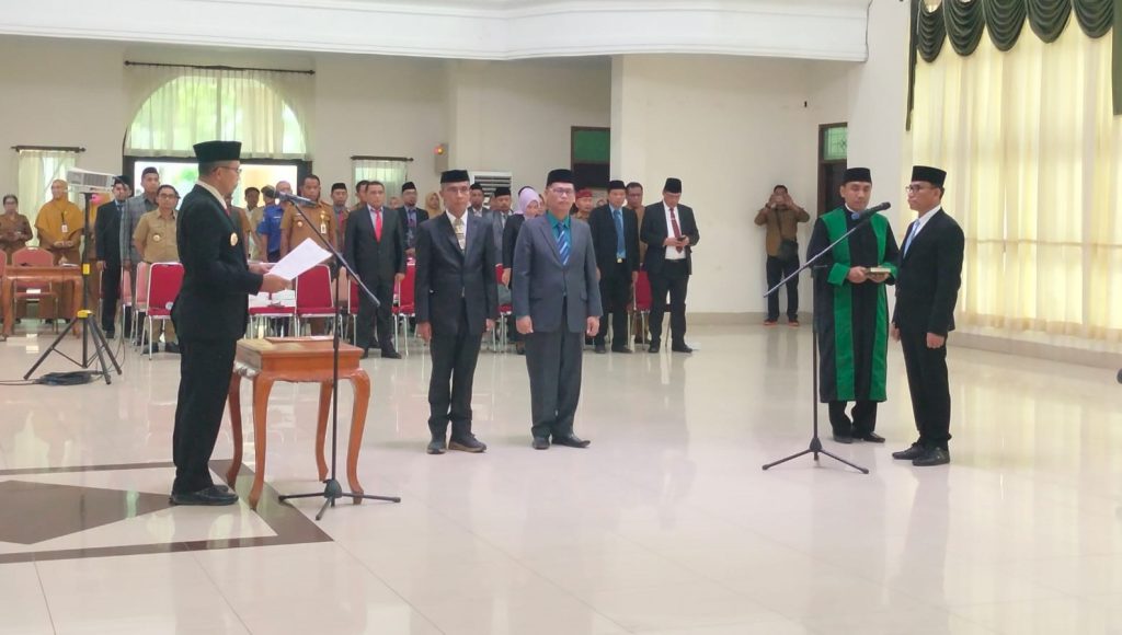 La Ode Aswad Kembali Dilantik sebagai Pj Sekda Kota Baubau