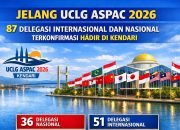 Jelang UCLG ASPAC 2026, 87 Delegasi Internasional dan Nasional Terkonfirmasi Hadir di Kendari