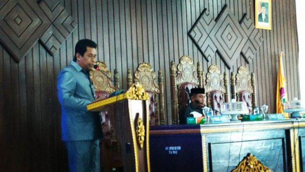 ﻿Paripurna Nota Keuangan Raperda dan Raperbup tentang APBD Perubahan 2019