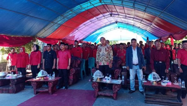 ﻿DPC PDIP Butur Gelar Pelantikan Pengurus Ranting Kulisusu dan Kulut