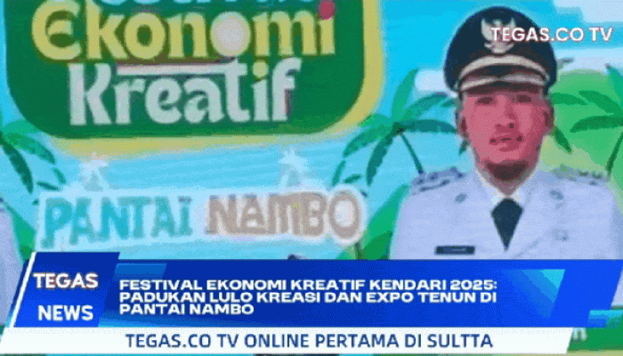 Dorong Ekonomi Berbasis Budaya dan Inovasi, Wawali Sudirman Buka Festival Ekonomi Kreatif 2025