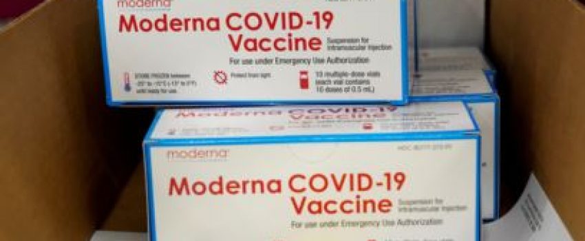 Vaksin Covid-19 produksi perusahaan farmasi AS Moderna yang siap didistribusikan (foto: dok).