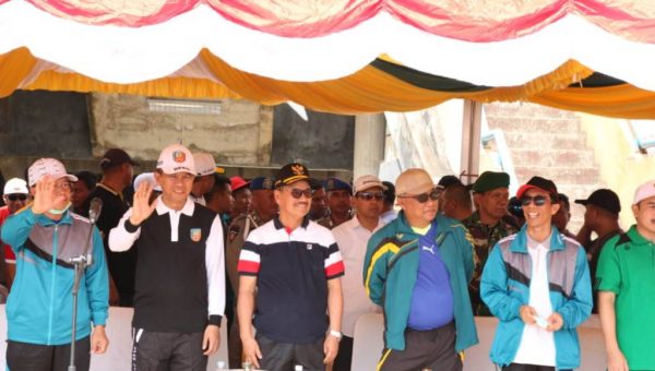 ﻿Bupati Konawe Hadiri Pembukaan Porseni Tingkat Kabupaten Konsel