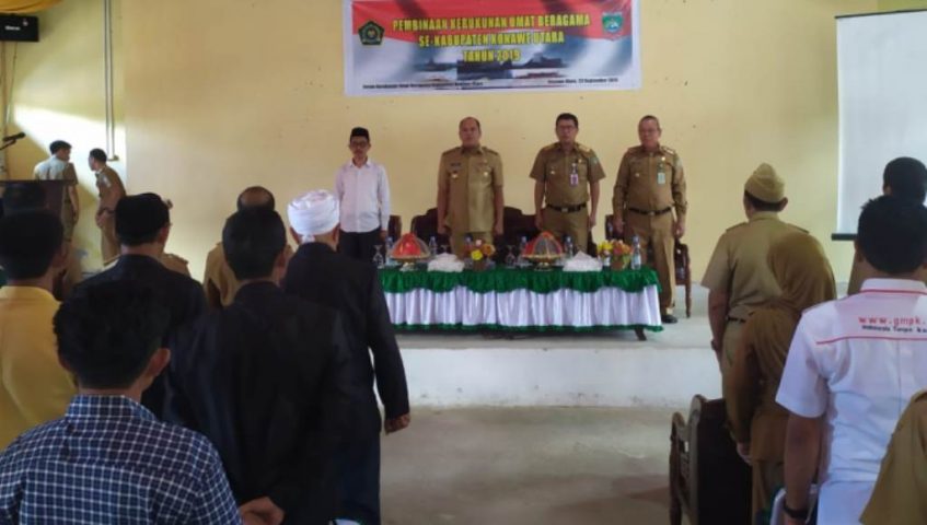 Bupati Konut: Jaga Kerukunan Umat Beragama